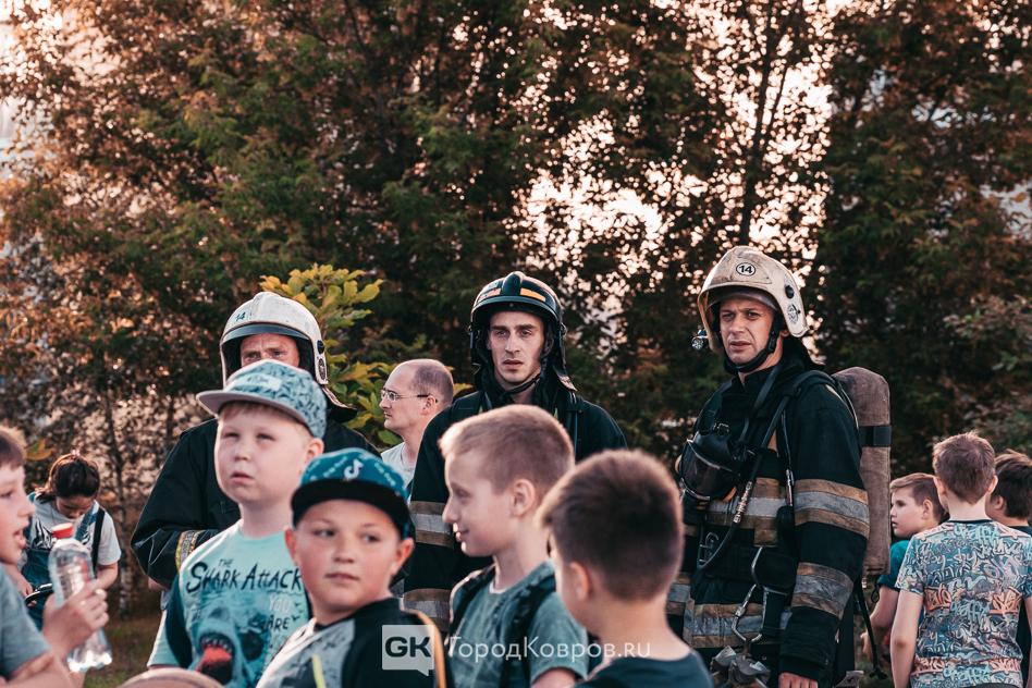 пожар на крыше