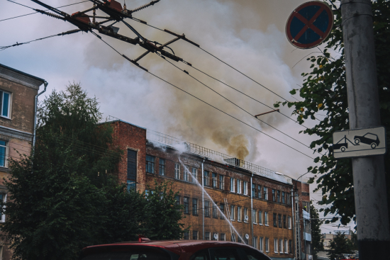 пожар на Социалистической